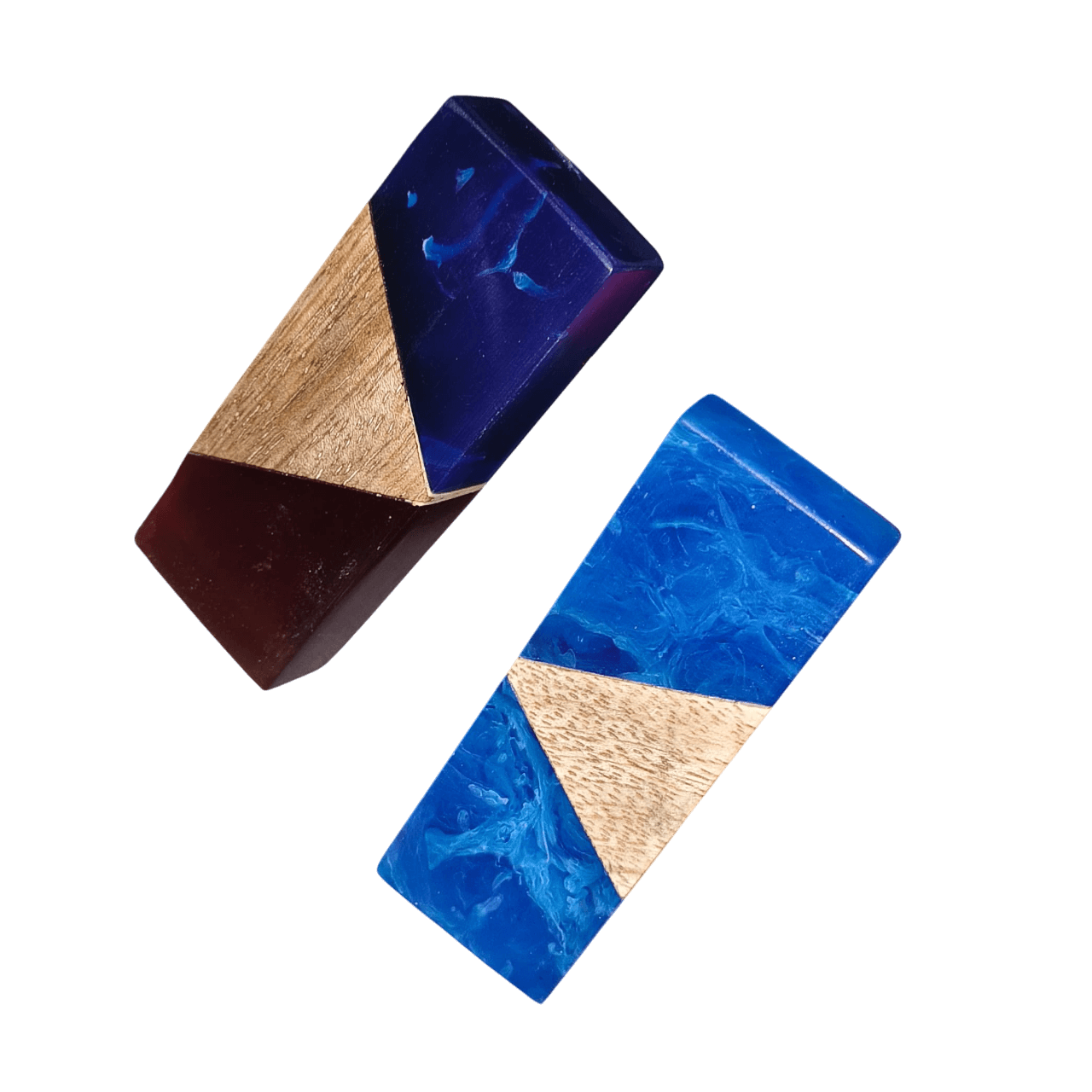 IRON & WOOD RESIN KNOB (POLISH & COLOR)